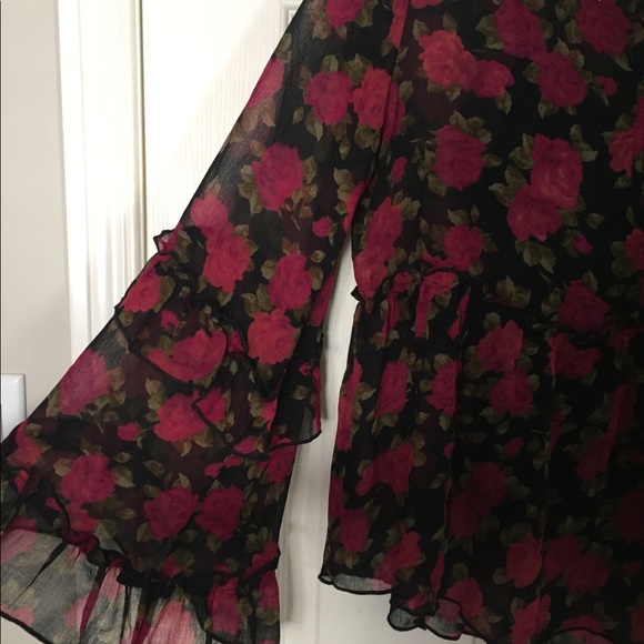 American Eagle floral blouse - Picture 2 of 6